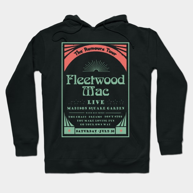 the rumours tour Hoodie by sneaky geek studio